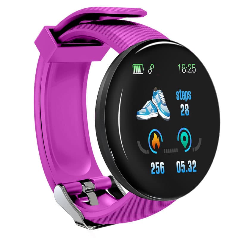 Smart watch heart rate monitor for men and women smart watch round fitness digital watch for men and women watch strap bracelet 10