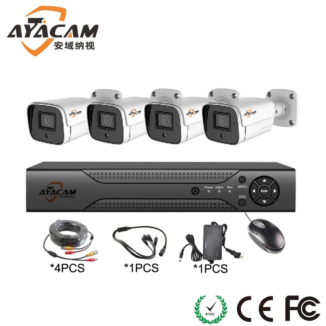 5 Megapixel Video Home Security HD 4K AHD Combo CCTV Camera Set Camera