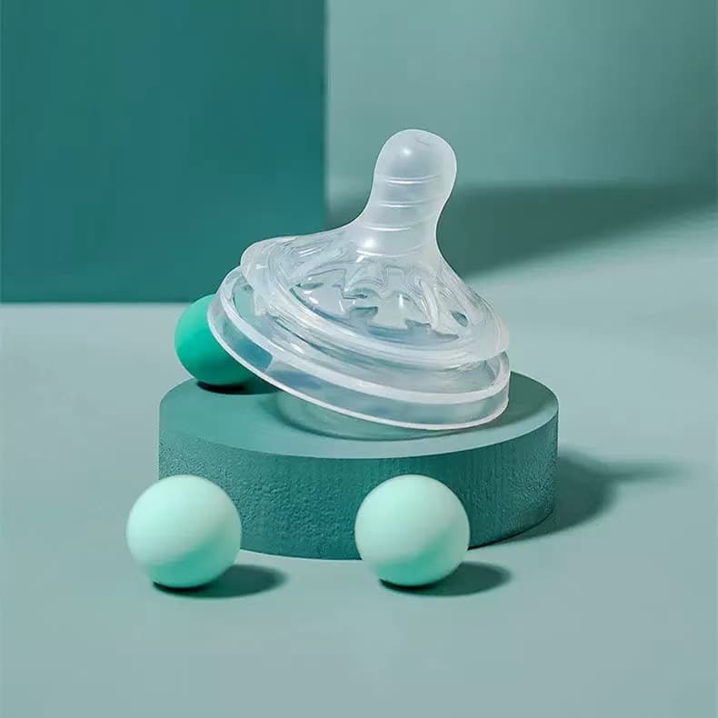 Suitable for Anyi bottle type baby pacifier, bionic silicone pacifier, breast milk real-feel pacifier, simulation pacifier 5