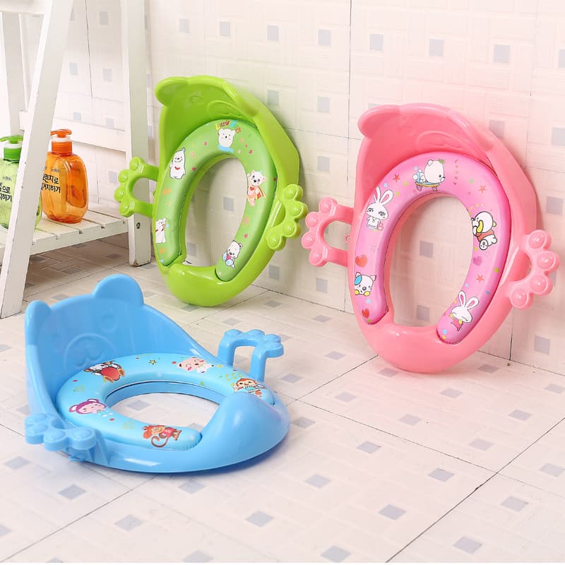 Baby and child toilet seat toilet, male and female baby toilet training toddler potty household anti-slip toilet seat cushion 3
