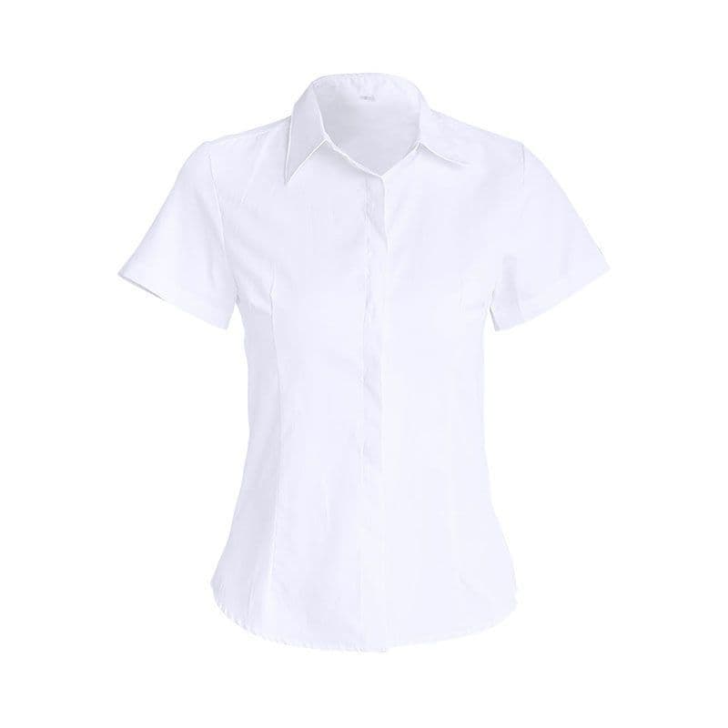 White shirt women's short-sleeved spring and summer new work clothes formal workwear long-sleeved black and blue professional wear women's white shirt 6
