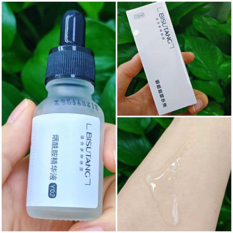 Bisu Tang Niacinamide Original Solution Brightens Skin Color, Improves Pores, Hydrating and Moisturizing Essence Skin Care Products Small Order Customization 3