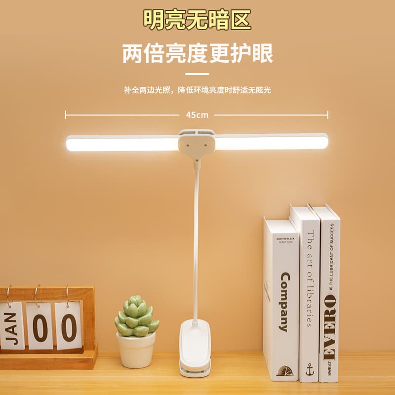 LED study-specific small desk lamp, clip-on eye protection, student dormitory bedside reading, USB charging clip-on lamp 5