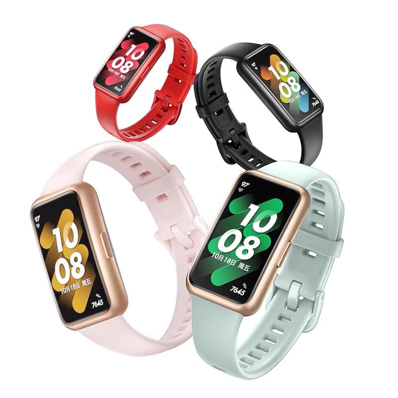 Suitable for Huawei bracelet 10/9/8/7nfc watch strap Honor Sports 6/Pro silicone wrist strap smart and versatile 2