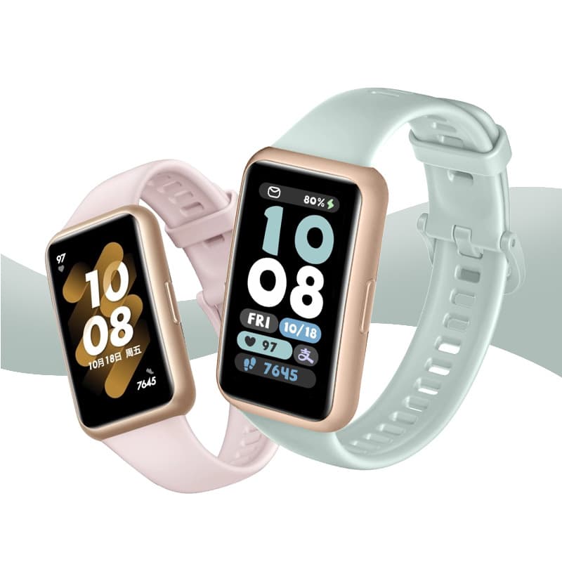 Suitable for Huawei bracelet 10/9/8/7nfc watch strap Honor Sports 6/Pro silicone wrist strap smart and versatile 3