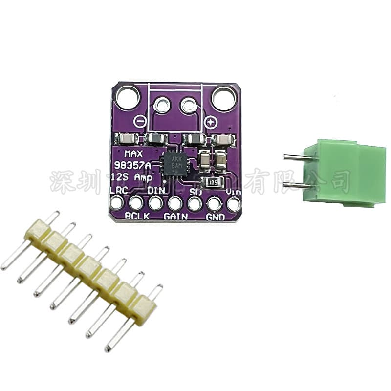 MAX98357 I2S audio amplifier module/unfiltered Class D amplifier supports ESP32 Raspberry Pi 5