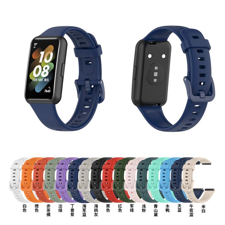 Suitable for Huawei band 7 strap Huawei smart sports band 7 replacement band huawei band7 strap ready stock 2