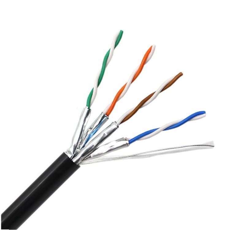 Flexible network cable, double shielded Gigabit industrial network cable, Category 5e, Category 6, Category 7, Category 8 communication Ethernet cable 3
