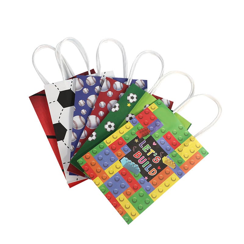 Cross-border gift bags Kraft paper bags Holiday gift bags Packaging Handbags Candy bags Children’s gift bags Packing bags 5
