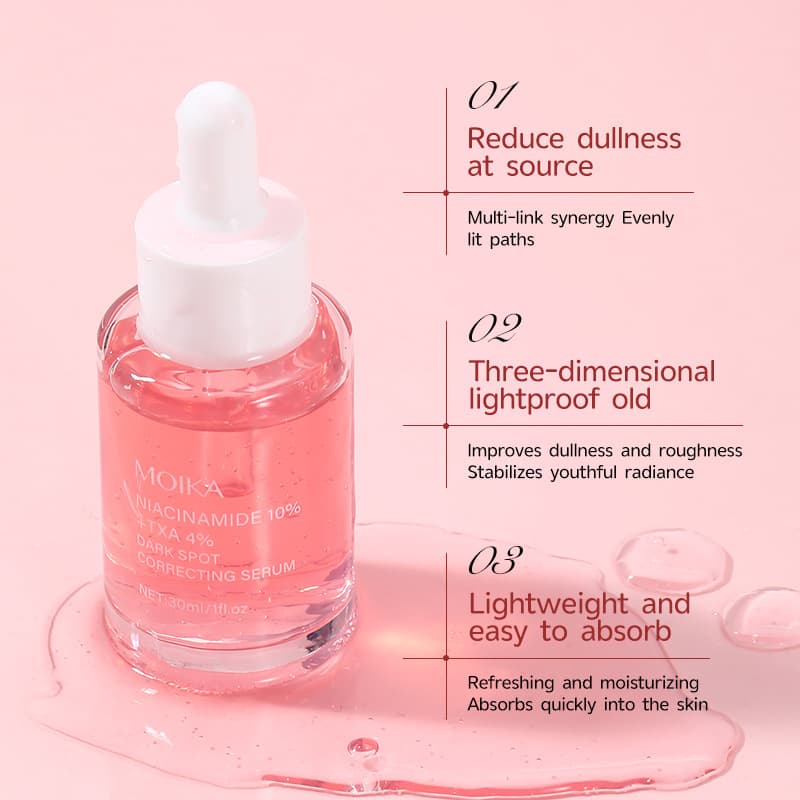 Full English version of niacinamide essence, hyaluronic acid stock solution, foreign trade, cross-border skin care products export, Amazon wholesale 4