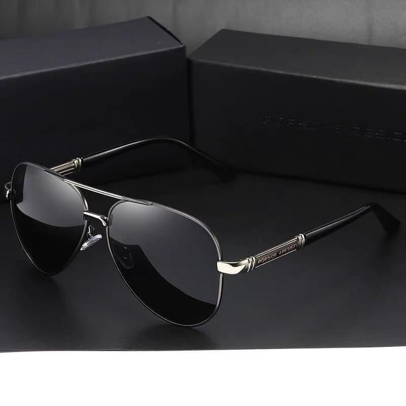 Metallic resin polarized sunglasses for men, driver's driving glasses, men's sunglasses, day and night color changing mirror, toad mirror 7