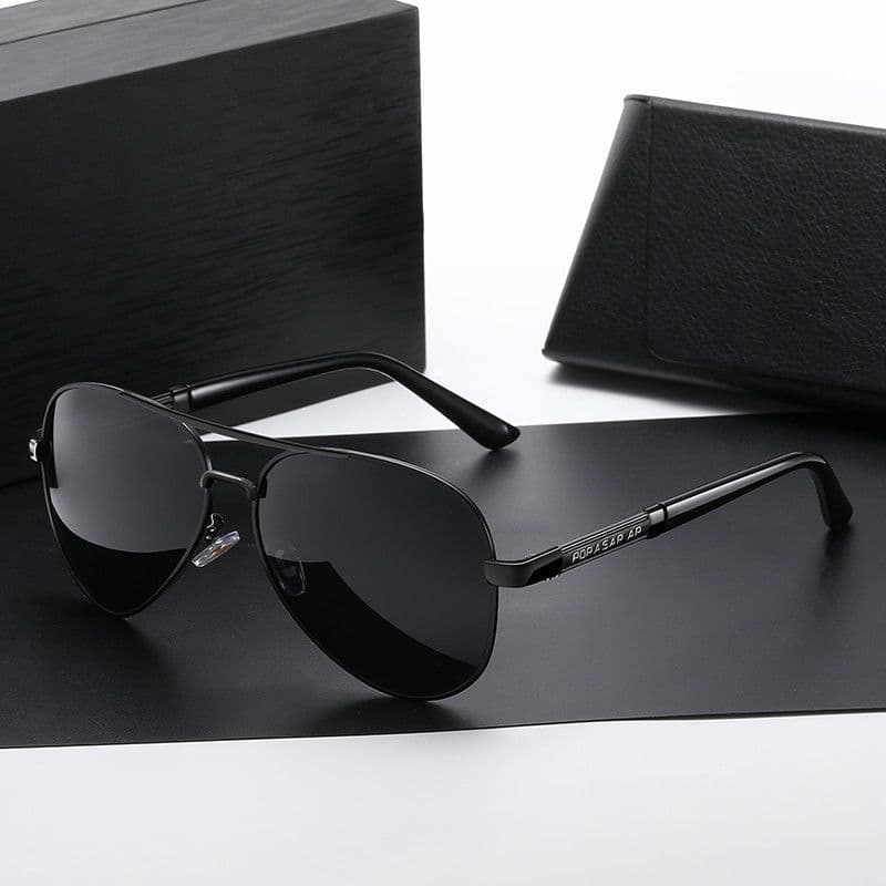 Metallic resin polarized sunglasses for men, driver's driving glasses, men's sunglasses, day and night color changing mirror, toad mirror 9