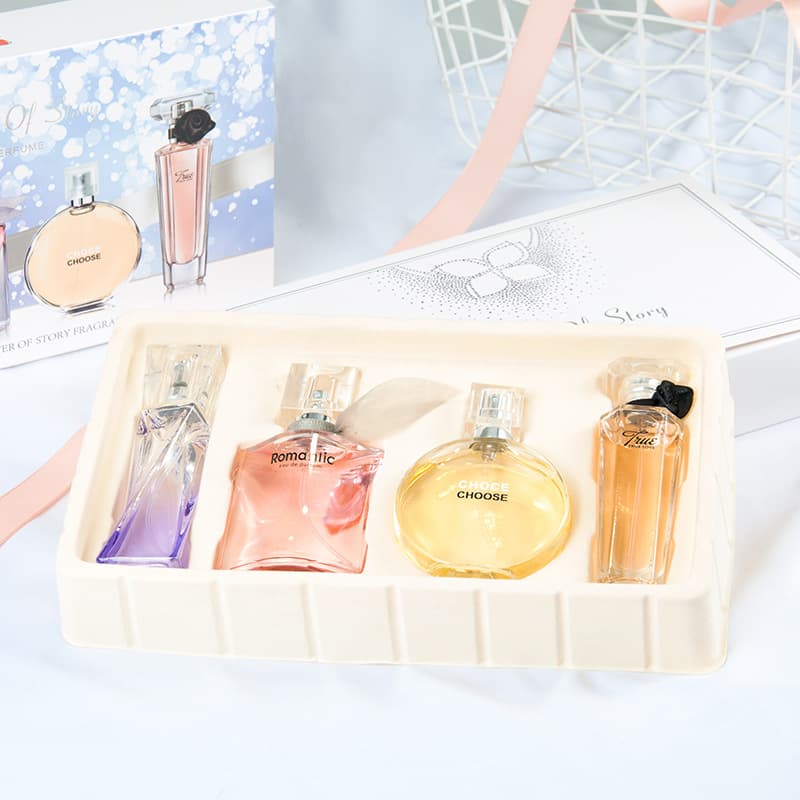 Authentic Flower Story Women's Perfume Set Gift Box Fresh and Long-lasting Light Fragrance Douyin Live Broadcast Popular Black Crow Wholesale 10