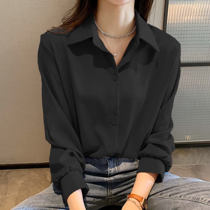 2025 spring and summer new shirt for women, loose, slim, fashionable design, niche white shirt, layered sun protection clothing 3