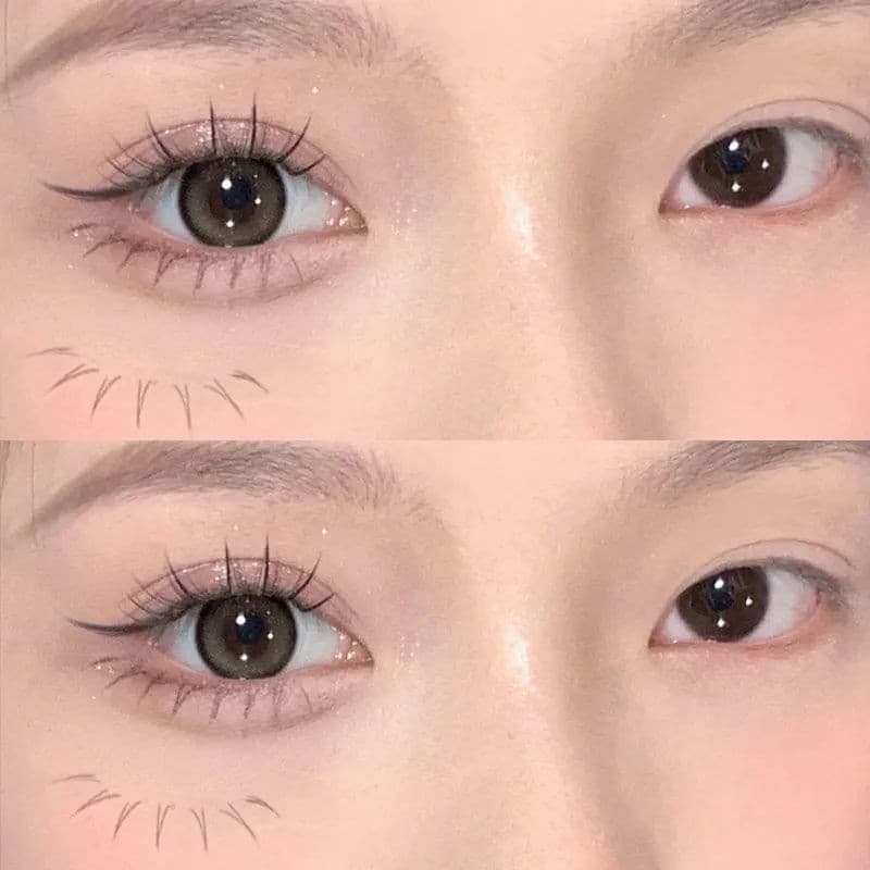 SWEETMINT0.05 liquid silkworm pen waterproof quick-drying brown non-smudged liquid eyeliner pen eye makeup eyeliner pen 3