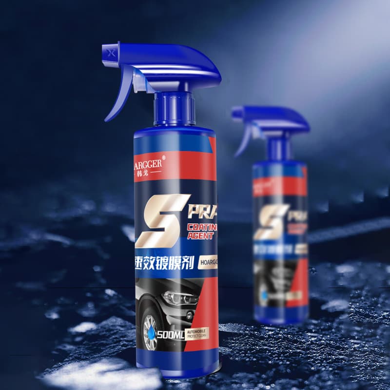 Car quick-acting coating agent, nano-crystal plating agent, car paint, waxing spray coating, water-repellent liquid sealing glaze, universal for all vehicles 5