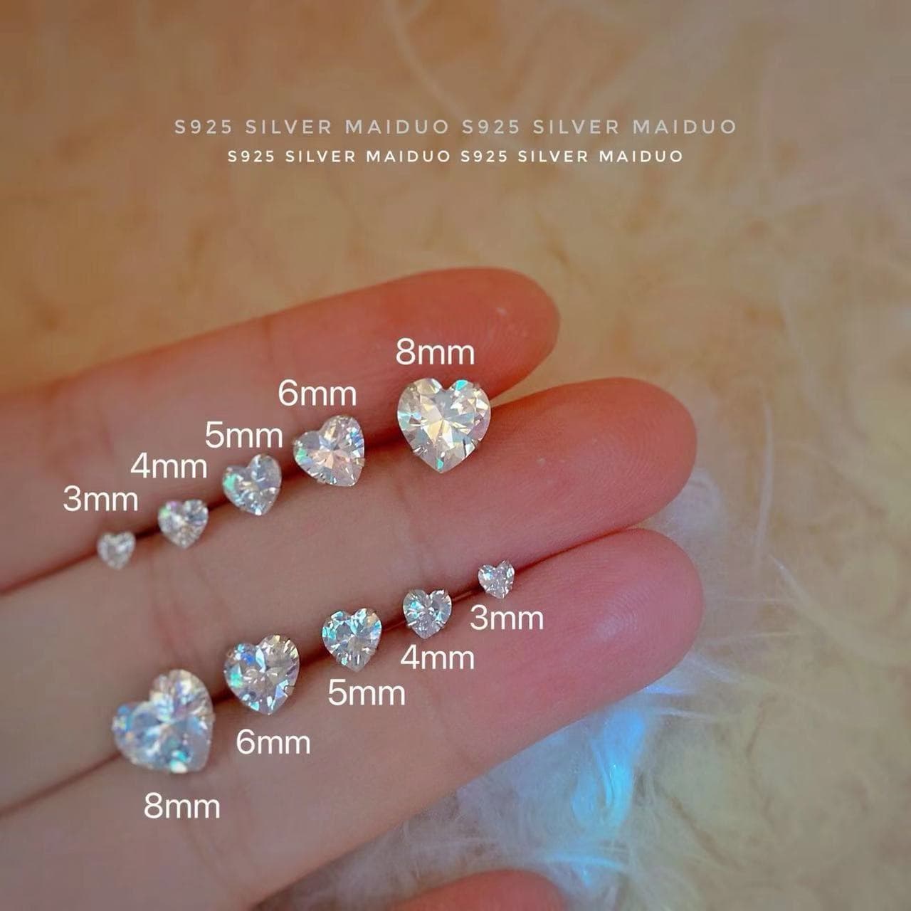Explosive cochlear nails, iron-absorbing stone cochlear nails, men's non-pierced magnetic ear bone clips, zircon magnetic ear bone nails, women's wholesale 9