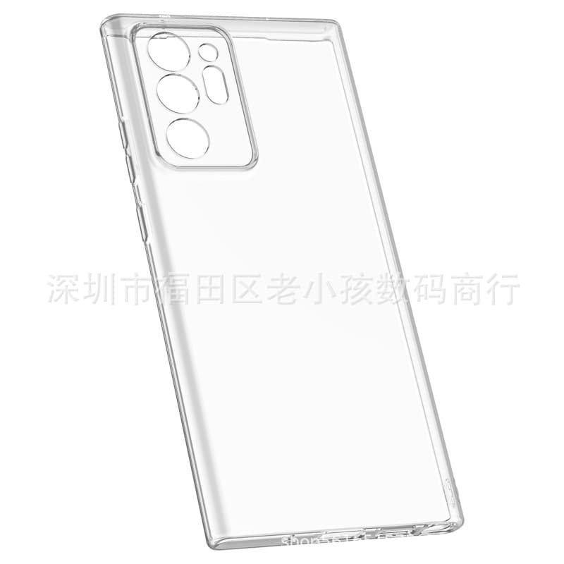 Suitable for Samsung s26u transparent TPU soft shell all-inclusive protective case Note20u transparent anti-fall shell mobile phone protective case 8