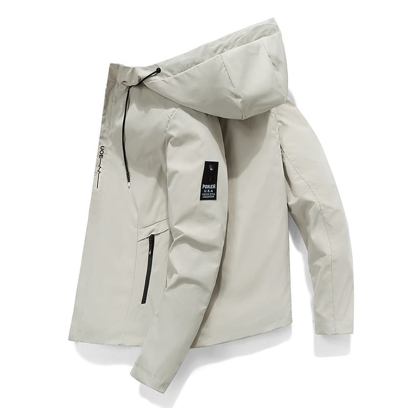 A drop-shipping jacket men's jacket 2024 spring and autumn new Korean style casual hooded youth men's top trendy 3