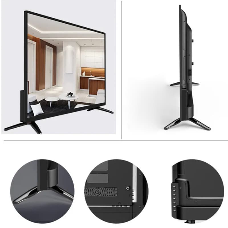 Foreign trade cross-border wholesale 32-inch 43-inch 65-inch LCD TV network intelligent voice high-definition computer display 4