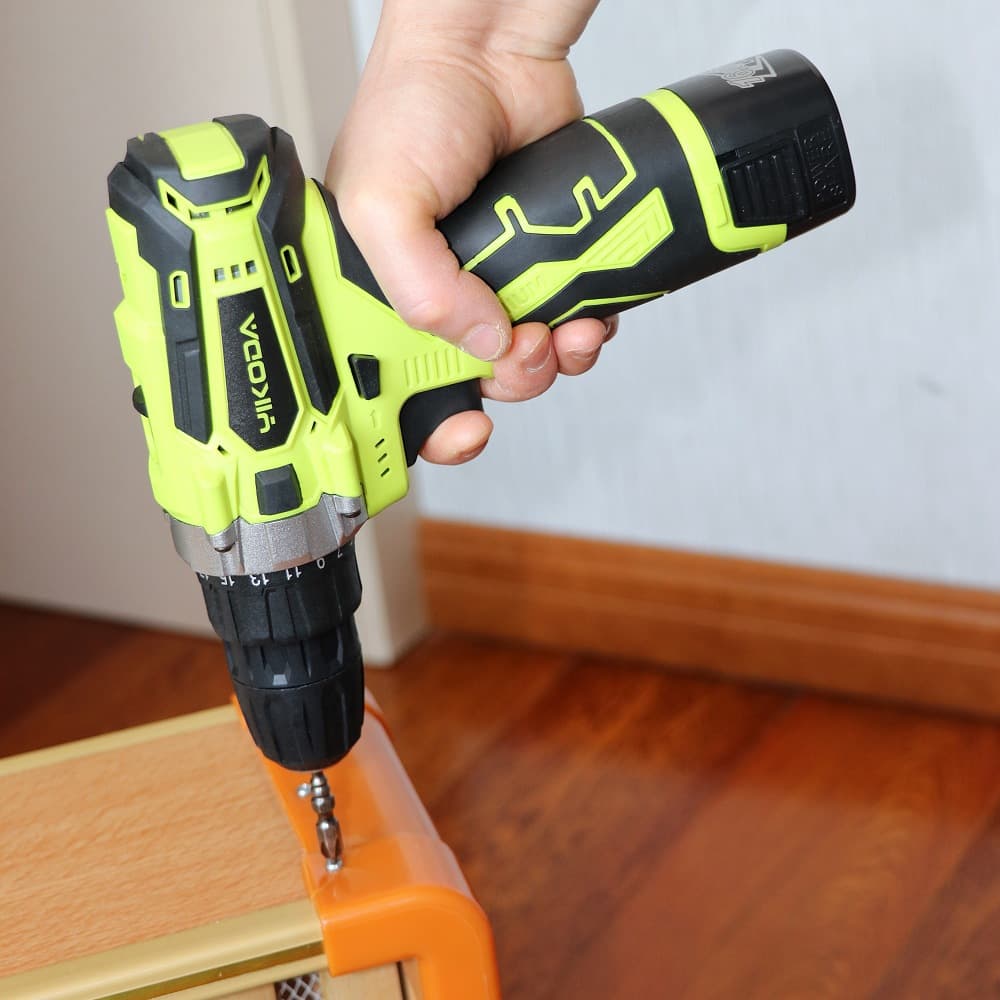 Cordless Lithium Electric Drill Pistol Drill Rechargeable Two-Speed ​​Electric Screwdriver Drill Driver Rechargeable Power Tool Set 3