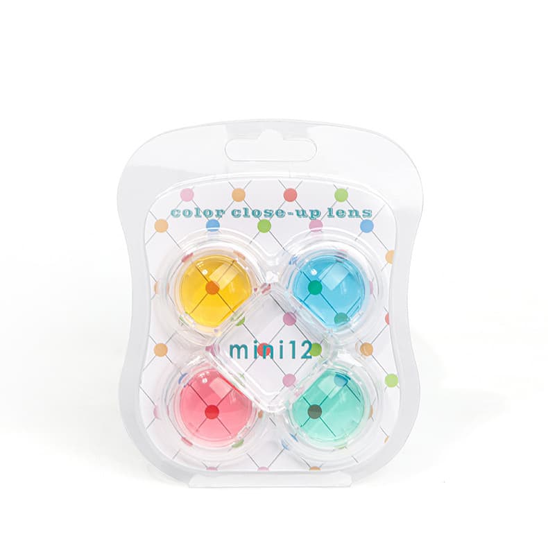 Suitable for Polaroid mini12 camera accessories four-color filter color panchromatic mirror color lens accessories 7