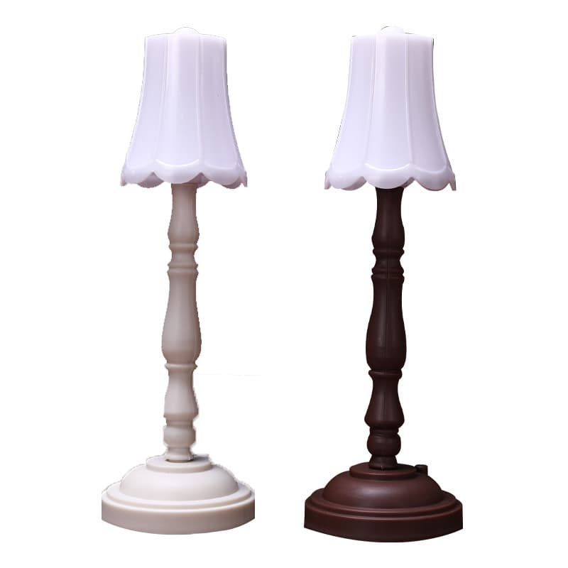 Cross-border European retro table lamp dormitory bedroom bedside lamp eye protection mini night light desktop decoration atmosphere lamp 6
