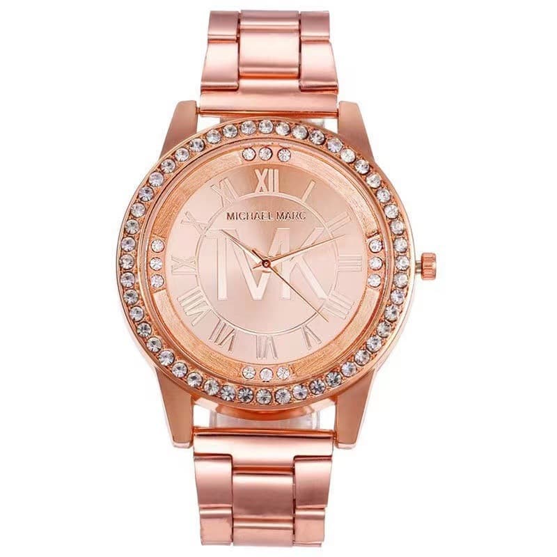 Foreign trade fashionable Roman TVK digital scale watch, diamond-encrusted personalized steel band watch, hot-selling men's and women's watch wholesale and delivery 2