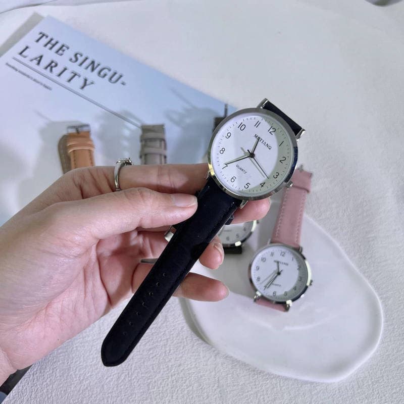 Exam-specific watches for men and women, middle and high school students, civil servants, simple silent trendy college entrance examination electronic quartz naked watch 5