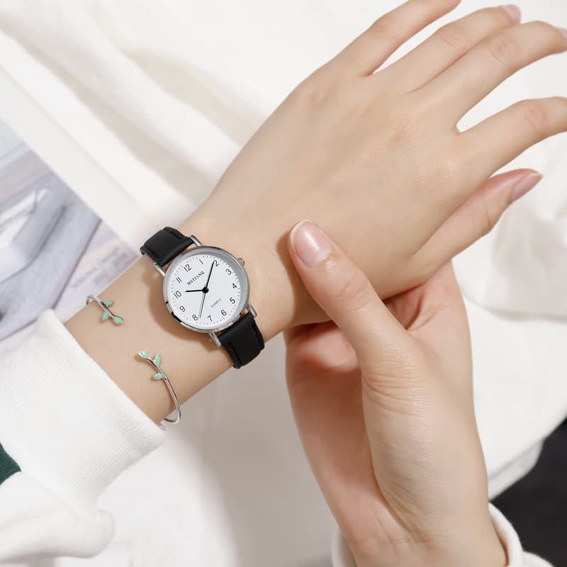 Exam-specific watches for men and women, middle and high school students, civil servants, simple silent trendy college entrance examination electronic quartz naked watch 8