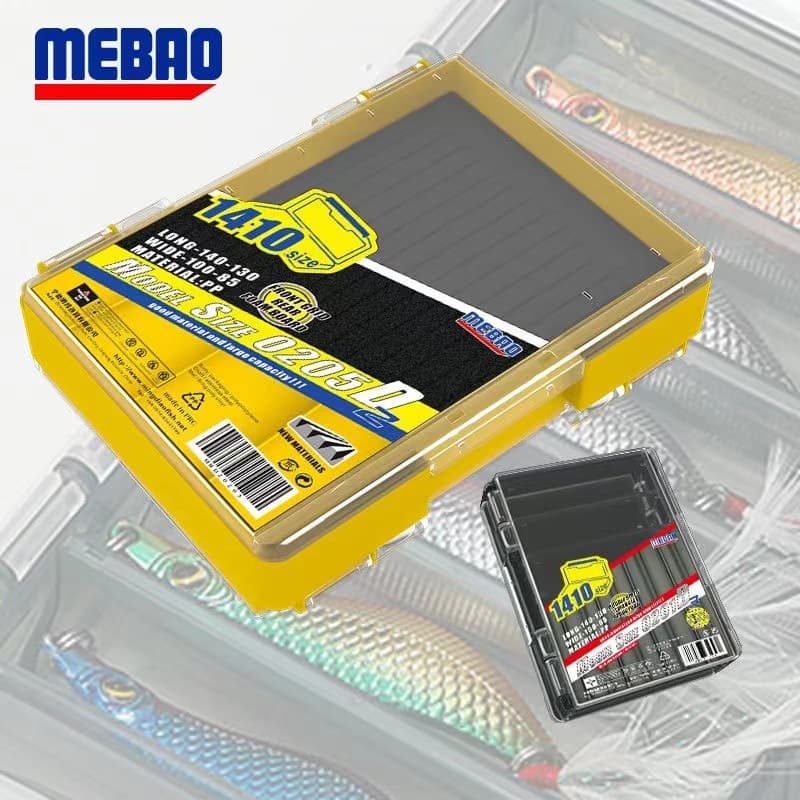 Mingbang lure box convenient double-sided lure box multi-functional fishing gear accessories storage box fishing supplies wholesale