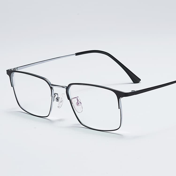 Popular anti-blue light far and near dual-use progressive multi-focus pure titanium ultra-light high-definition eye protection manufacturer wholesale reading glasses 7