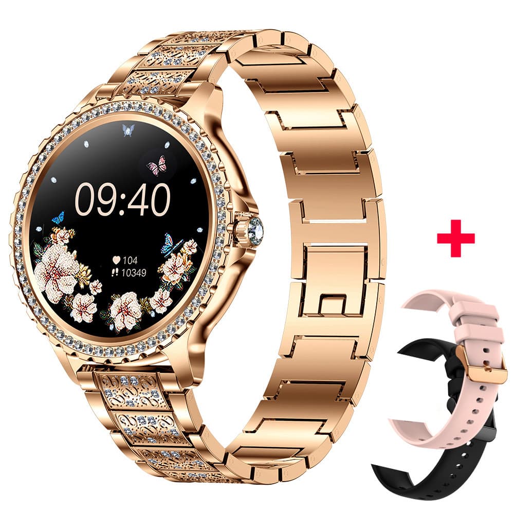 [Exclusive for cross-border supply] i58 Fashionable Women’s Smart Watch Bluetooth Call AI Voice Assistant Sports Meter