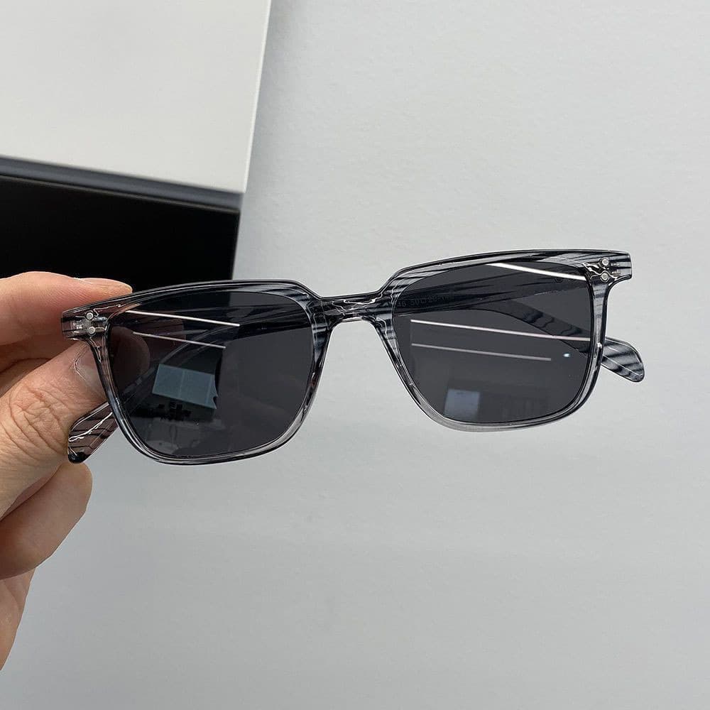 Classic high-end small-frame sunglasses for men, anti-UV colorful sunglasses for women, slimming sunglasses for large faces 9