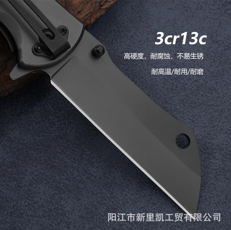 Outdoor high hardness portable folding knife fishing tool portable multi-functional wilderness sharp survival knife 3