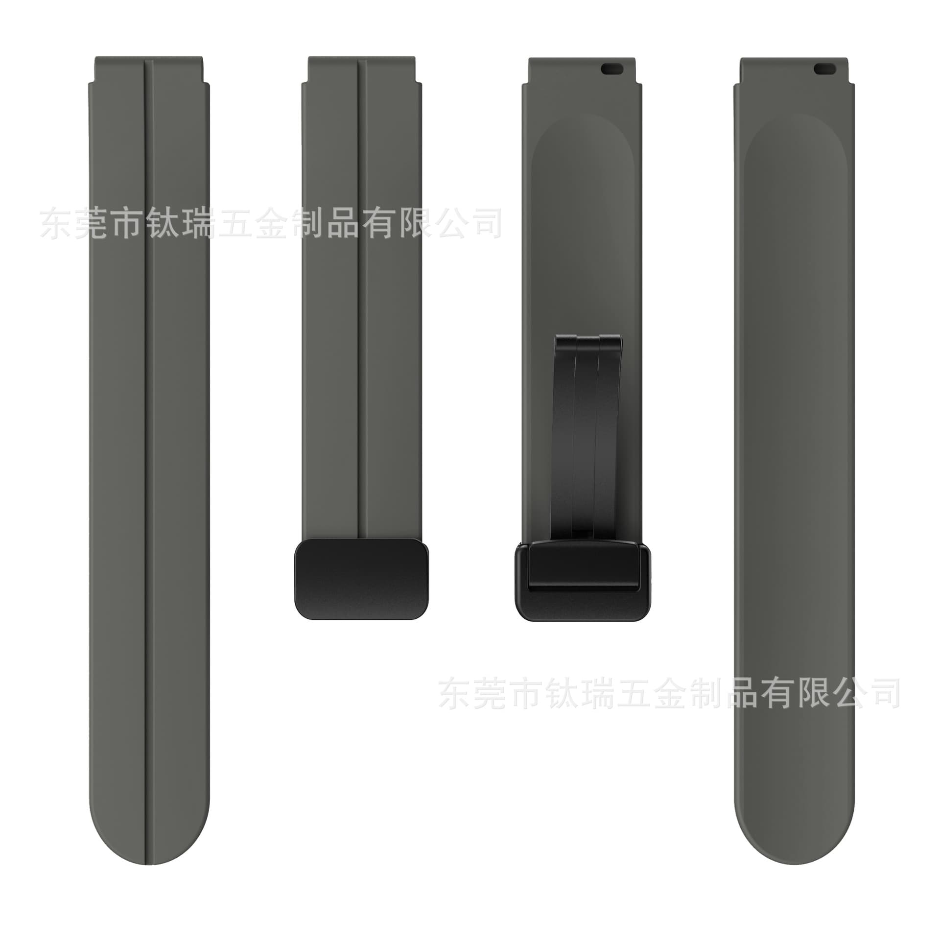Suitable for Huawei fit mini B6/B7/B3 silicone watch strap 16mm magnetic folding buckle silicone smart bracelet 6