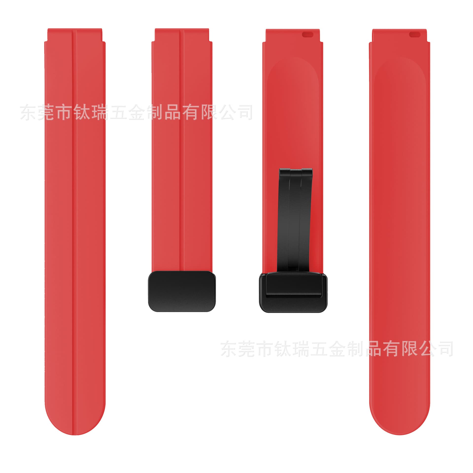 Suitable for Huawei fit mini B6/B7/B3 silicone watch strap 16mm magnetic folding buckle silicone smart bracelet 7