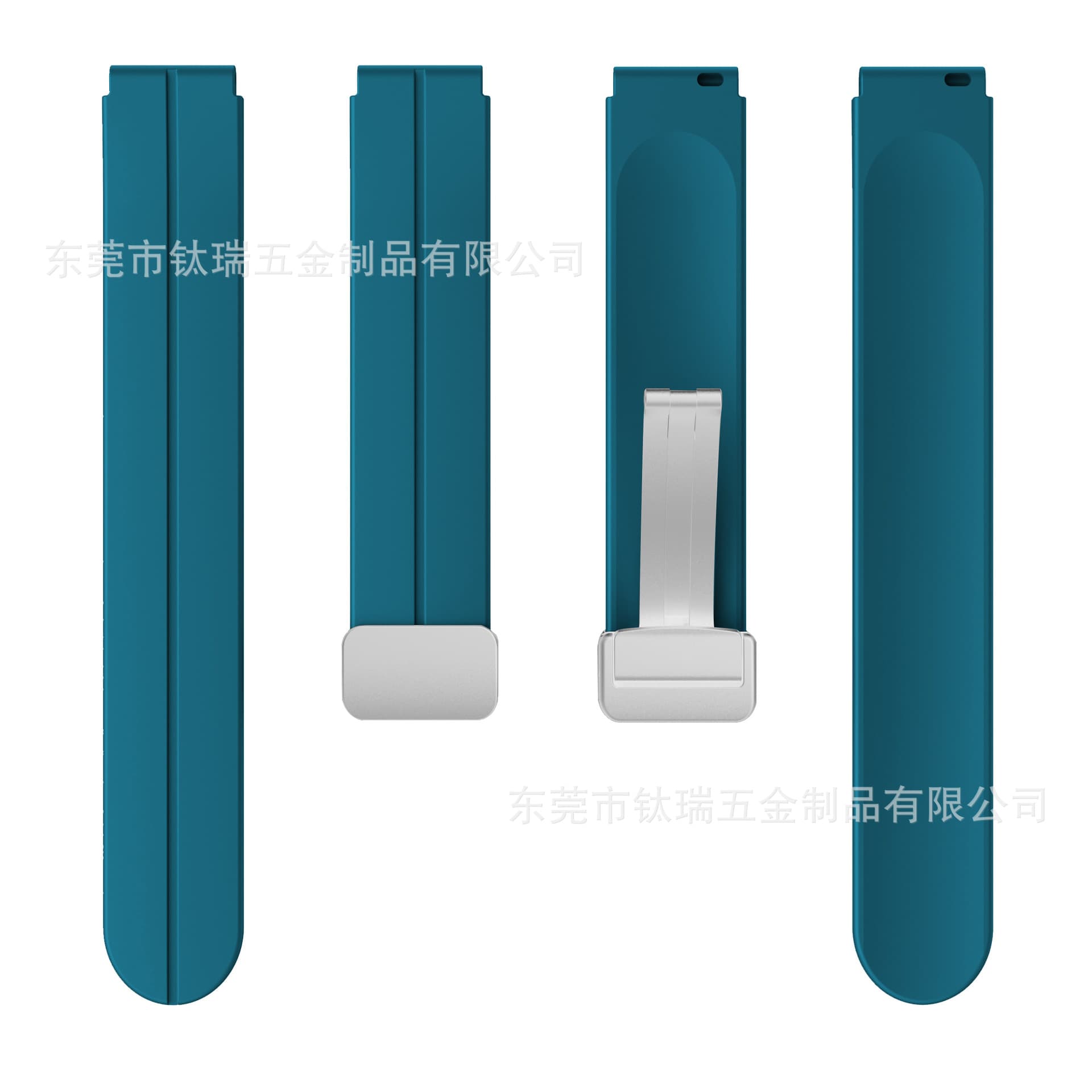 Suitable for Huawei fit mini B6/B7/B3 silicone watch strap 16mm magnetic folding buckle silicone smart bracelet 8