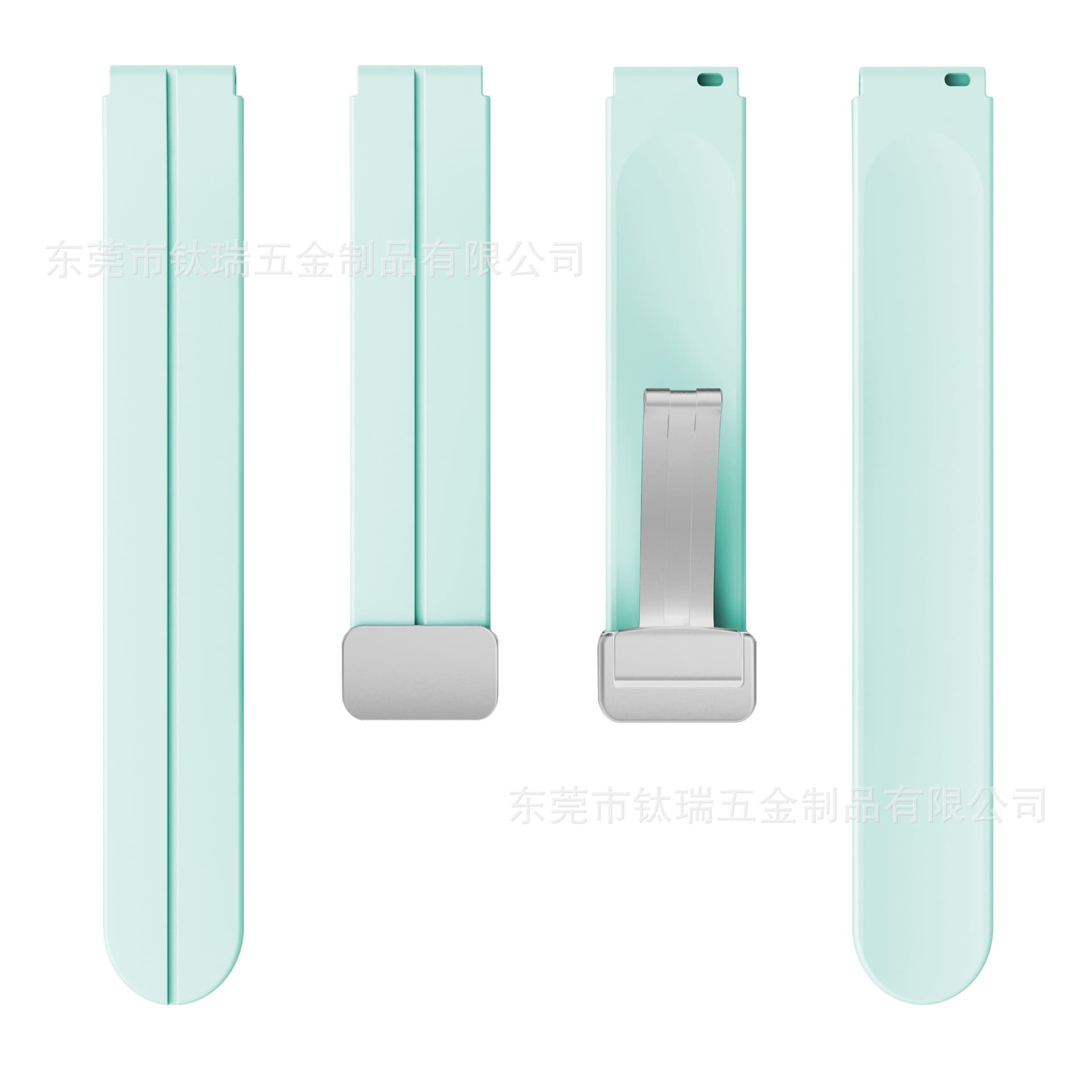 Suitable for Huawei fit mini B6/B7/B3 silicone watch strap 16mm magnetic folding buckle silicone smart bracelet 10