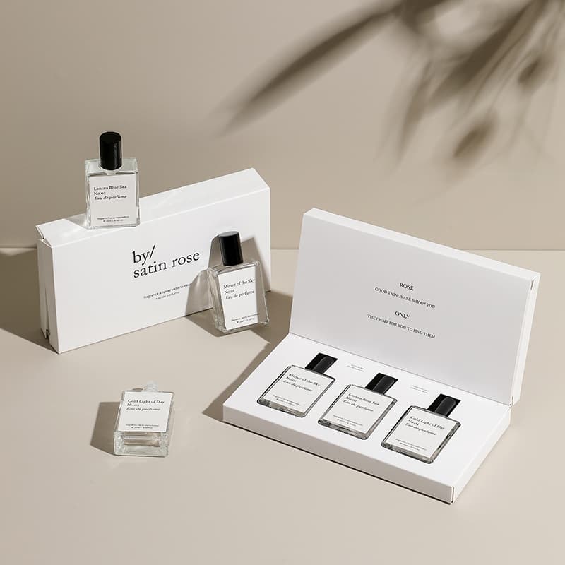 Index niche ins style sun and moon tide fragrance 3 bottles genuine rolling ball men and women rolling ball perfume gift box set 5