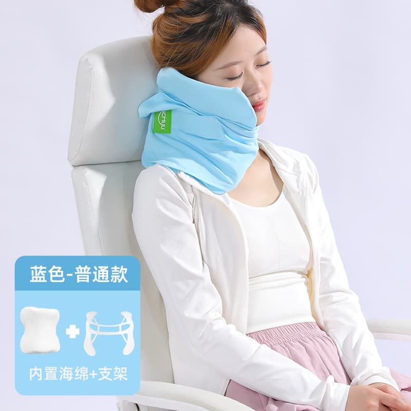Spot sleeping artifact car headrest train hard seat airplane long-distance high-speed rail neck protector U-shaped pillow travel small pillow 10