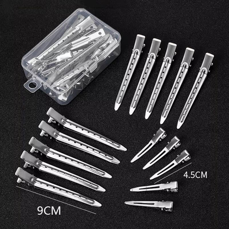 4.5 styling hairdressing duckbill clip hand-push corrugated clip partition clip hairpin hair root fluffy clip positioning clip for perming and dyeing hair