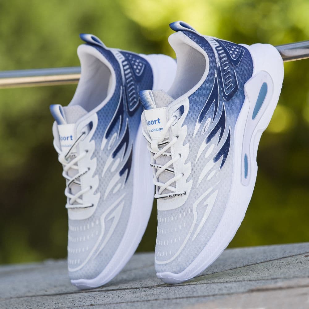 New fashion trend fly woven breathable sports casual shoes comfortable running shoes versatile men's shoes wholesale lightweight shoes 7