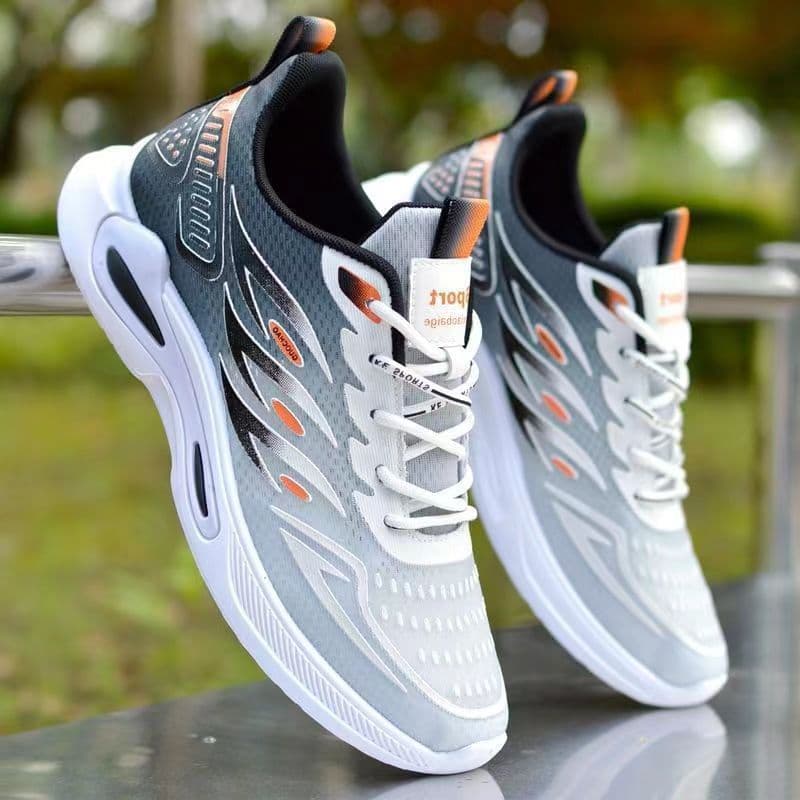 New fashion trend fly woven breathable sports casual shoes comfortable running shoes versatile men's shoes wholesale lightweight shoes 8