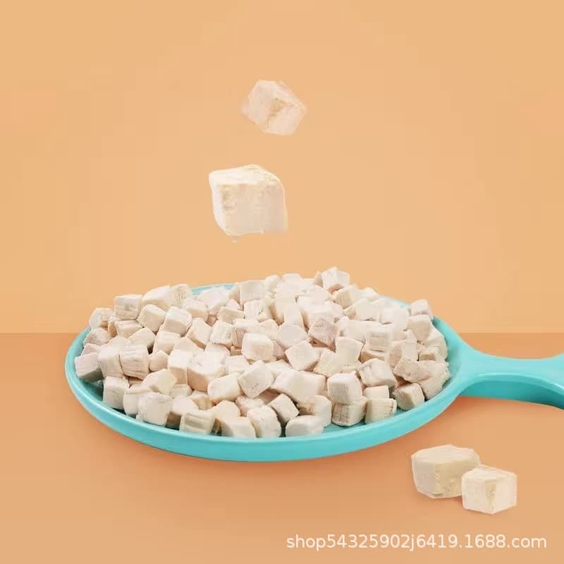 Pet freeze-dried cat snacks chicken small breast cat nutrition chicken breast chicken pellets cat food meat jerky dog ​​food 7