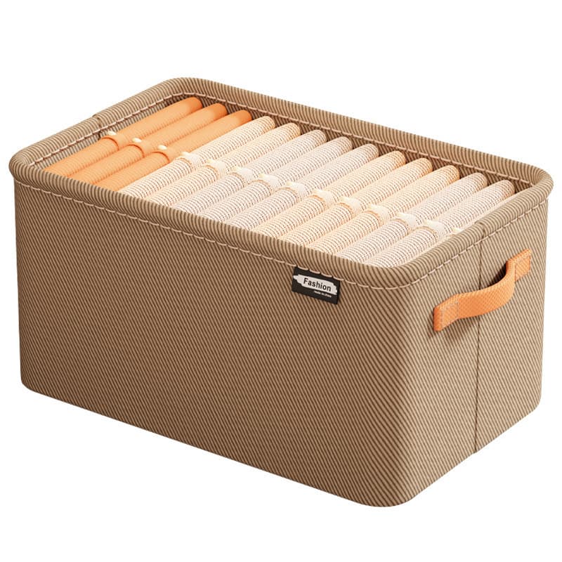 Clothes and pants storage box household drawer-type wardrobe clothing layering artifact yangli folding storage basket finishing box 6