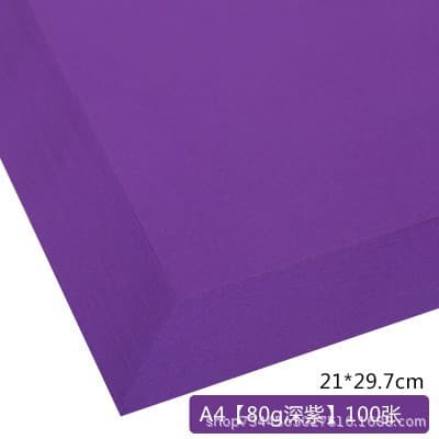 Color copy paper A4 handmade origami office printing paper student stationery multifunctional pure wood pulp 70g kraft paper 9