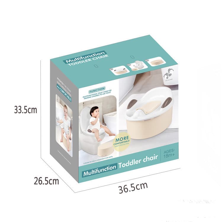 Three-in-one children's toilet, baby toilet seat, infant and toddler toilet training toilet potty with armrests 6