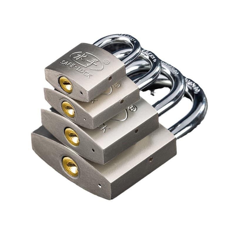 Copper core dormitory padlock wholesale single-open household small lock power meter box lock through-open small lock factory spot 6