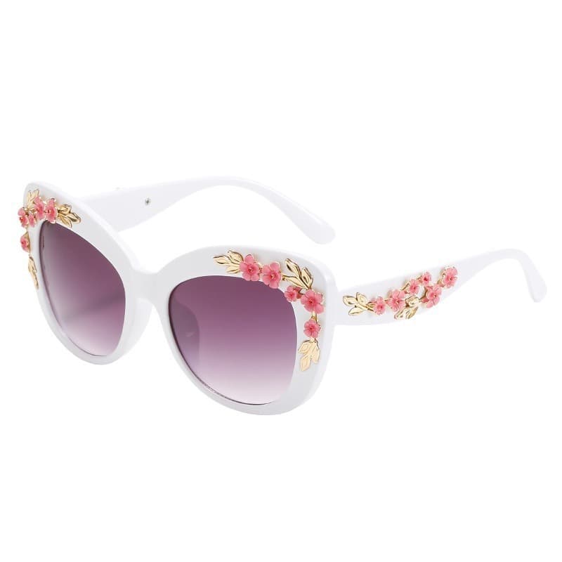 New Camellia fashion personality party sunglasses cross-border high-value comfortable retro sunglasses European and American trendy glasses 6